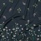 1 Panel Cotton Voile Black Beauty Daisy Flowers Growing Distant Print Fabric
